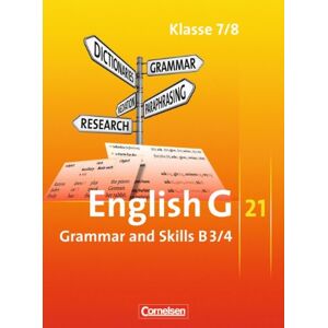 Joachim Blombach - GEBRAUCHT English G 21 - Ausgabe B: Band 3/4: 7./8. Schuljahr - Grammar and Skills - Preis vom 13.05.2024 04:51:39 h