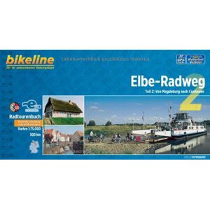 bikeline - GEBRAUCHT Bikeline Elbe-Radweg 2: Von Magdeburg nach Cuxhaven. Radtourenbuch, 500 km, 1 : 75 000, wetterfest/reißfest, GPS-Tracks Download - Preis vom h
