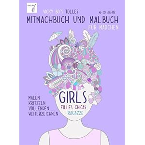 Vicky Bo - GEBRAUCHT Mitmachbuch und Malbuch - Mädchen. 6-10 Jahre - Preis vom 01.06.2024 05:04:23 h