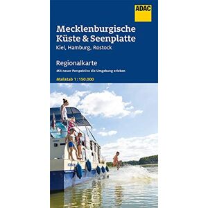 GEBRAUCHT ADAC Regionalkarte Deutschland Blatt 2 Mecklenburgische Küste u.: Seenplatte ,Kiel, Hamburg, Rostock 1:150 000 (ADAC Regionalkarten 1:150.000) - Preis vom 01.06.2024 05:04:23 h