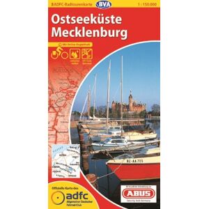 Allgemeiner Deutscher Fahrrad-Club e.V. (ADFC) - GEBRAUCHT ADFC-Radtourenkarte 3 Ostseeküste Mecklenburg 1:150.000, reiß- und wetterfest, GPS-Tracks Download und Online-Begleitheft (ADFC-Radtourenkarte 1:150000) - Preis vom 09.05.2024 04:53:29 h