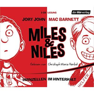 Jory John - GEBRAUCHT Miles & Niles - Hirnzellen im Hinterhalt: Band 1 - Preis vom h