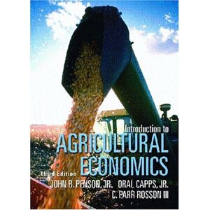 Penson, John B., Jr - GEBRAUCHT Introduction to Agricultural Economics - Preis vom h