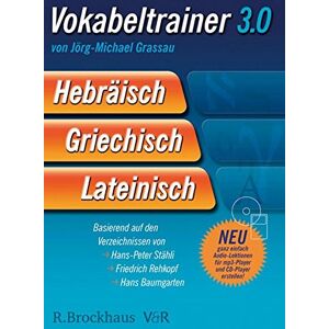 Grassau, Jörg M - GEBRAUCHT Vokabeltrainer 3.0. Hebräisch - Griechisch - Deutsch: CD-ROM mit Sprachausgabe. Basierend auf den Verzeichnissen von Hans-Peter Staehli, Friedrich ... Mit Smart-Audio-Funktion für MP3-Player - Preis vom 01.06.2024 05:04:23 h