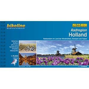 Esterbauer Verlag - GEBRAUCHT Radregion Holland: Radwandern im Land der Windmühlen, Klompen und Tulpen, 1.000 km, 1:75.000, 20 Touren, wetterfest/reißfest, GPS-Tracks Download, LiveUpdate (Bikeline Radtourenbücher) - Preis vom 20.05.2024 04:51:15 h