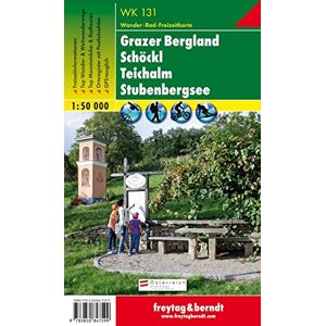 Freytag-Berndt und Artaria KG - GEBRAUCHT Freytag Berndt Wanderkarten, WK 131, Grazer Bergland-Schöckl-Teichalm-Stubenbergsee, GPS, UTM - Maßstab 1:50 000 - Preis vom 19.05.2024 04:53:53 h