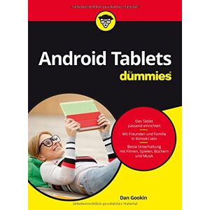 Dan Gookin - GEBRAUCHT Android Tablets für Dummies - Preis vom 19.05.2024 04:53:53 h