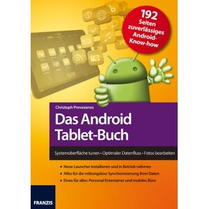 Christoph Prevezanos - GEBRAUCHT Das Android Tablet-Buch - Preis vom 19.05.2024 04:53:53 h