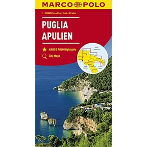 GEBRAUCHT MARCO POLO Karten 1:200.000: MARCO POLO Karte Italien Blatt 11 Apulien 1:200 000 - Preis vom h