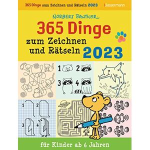 Norbert Pautner - GEBRAUCHT 365 Dinge zum Zeichnen und Rätseln für Kinder ab 6 Jahren. ABK 2023 - Preis vom h