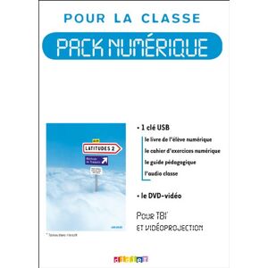 Régine Mérieux - GEBRAUCHT Komplet 4ks Latitudes 2 učebnice + pracovní sešit + příručka učitele + DVD: pack numérique 1 licence - DVD + USB - Preis vom 17.05.2024 04:53:12 h