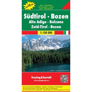 GEBRAUCHT Freytag Berndt Autokarten, Südtirol-Bozen - Maßstab 1:150 000: Touristische Informationen. Entfernungen in km. Ortsverzeichnis mit Postleitzahlen. Top 10 Tips - Preis vom 19.05.2024 04:53:53 h