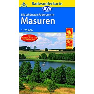 BVA Bielefelder Verlag GmbH & Co. KG - GEBRAUCHT Radwanderkarte BVA Radwandern in Masuren 1:75.000 (Radwanderkarte 1:75.000) - Preis vom 17.05.2024 04:53:12 h