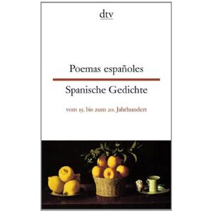 GEBRAUCHT Poemas españoles Spanische Gedichte: vom 15. bis zum 20. Jahrhundert - Preis vom 01.06.2024 05:04:23 h