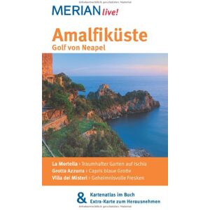 Carola Käther - GEBRAUCHT Amalfiküste Golf von Neapel: Mit Kartenatlas im Buch und Extra-Karte zum Herausnehmen (MERIAN live) - Preis vom 15.05.2024 04:53:38 h