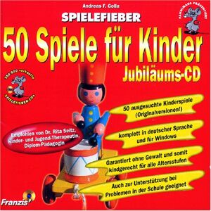 Franzis Verlag - GEBRAUCHT 50 Spiele für Kinder. CD- ROM für Windows 95/98. Jubiläums- CD - Preis vom 15.05.2024 04:53:38 h