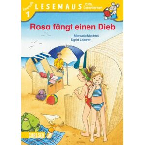 Manuela Mechtel - GEBRAUCHT LESEMAUS zum Lesenlernen Stufe 1: Rosa fängt einen Dieb - Preis vom 10.05.2024 04:50:37 h