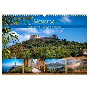 D. Simmank - Mallorca - Pearl of the Mediterranean Sea (Wall Calendar 2024 DIN A3 landscape), CALVENDO 12 Month Wall Calendar: This calendar captures Mallorca's ... diverse landscapes that invite exploration.