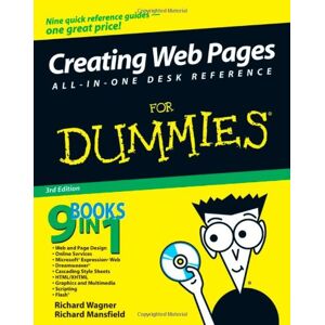 Richard Wagner - GEBRAUCHT Creating Web Pages All-in-One Desk Reference For Dummies (For Dummies (Computers)) - Preis vom h