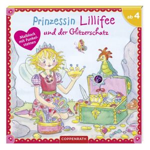 GEBRAUCHT Prinzessin Lillifee und der Glitzerschatz: Malblock mit Funkelsteinen - Preis vom h