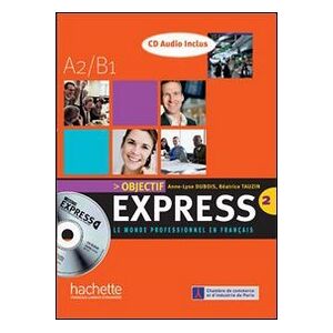 Anne-Lyse Dubois - GEBRAUCHT Objectif Express 2 Textbook with CD - Preis vom h