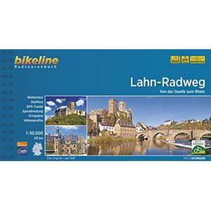 Esterbauer Verlag - GEBRAUCHT Lahntal-Radweg: Von der Quelle zum Rhein. 251 km, 1:50.000, wetterfest/reißfest, GPS-Tracks Download, LiveUpdate (Bikeline Radtourenbücher) - Preis vom 19.05.2024 04:53:53 h