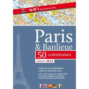 Blay-Foldex - GEBRAUCHT Atlas Paris + banlieue 50 communues 2012 - Preis vom 20.05.2024 04:51:15 h