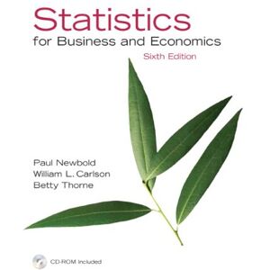 Paul Newbold - GEBRAUCHT Statistics for Business and Economics - Preis vom 11.05.2024 04:53:30 h