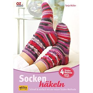 Tanja Müller - GEBRAUCHT Socken häkeln: Schnell & einfach mit der neuen Stufen-Methode - Preis vom 19.05.2024 04:53:53 h