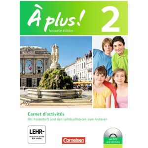 GEBRAUCHT À plus! - Nouvelle édition: Band 2 - Carnet d'activités mit CD-Extra und DVD: Mit eingelegtem Förderheft - Preis vom 01.06.2024 05:04:23 h