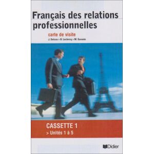 Aa.Vv. - GEBRAUCHT Francais des relations professionnelles - Carte de visite: Cassettes video (2) - Preis vom 14.05.2024 04:49:28 h
