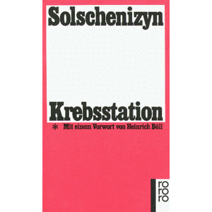 Alexander Solschenizyn - GEBRAUCHT Krebsstation. Buch I - Preis vom 17.05.2024 04:53:12 h