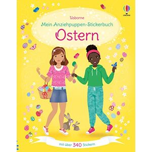 Fiona Watt - GEBRAUCHT Mein Anziehpuppen-Stickerbuch: Ostern: Stickerheft zur Osterzeit mit über 340 Stickern – Ostergeschenk für Kinder ab 5 Jahren (Meine Anziehpuppen-Stickerbücher) - Preis vom 17.05.2024 04:53:12 h