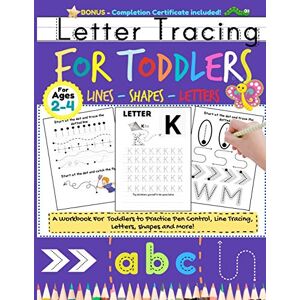 Publishing Group, The Life Graduate - Letter Tracing For Toddlers: Alphabet Handwriting Practice for Kids 2 - 4 with dots to Practice Pen Control, Line Tracing, Letters, and Shapes (ABC Print Handwriting Book 8.5 x 11 inch)