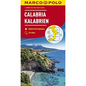 GEBRAUCHT MARCO POLO Karten 1:200.000: MARCO POLO Karte Italien Blatt 13 Kalabrien 1:200 000 - Preis vom h