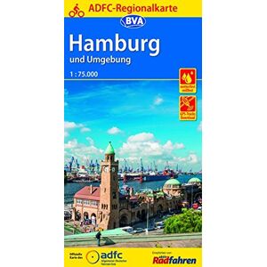 Allgemeiner Deutscher Fahrrad-Club e.V. (ADFC) - GEBRAUCHT ADFC-Regionalkarte Hamburg und Umgebung 1:75.000 (ADFC-Regionalkarte 1:75000) - Preis vom 09.05.2024 04:53:29 h