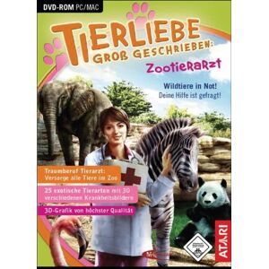 Mindscape - GEBRAUCHT Tierliebe groß geschrieben: Zootierarzt (PC+MAC-DVD) - Preis vom 16.05.2024 04:53:48 h