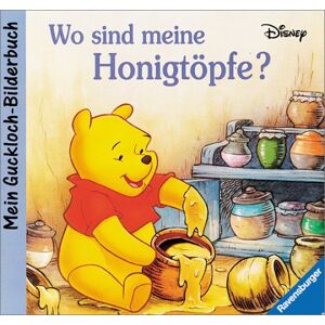 Walt Disney - GEBRAUCHT Winnie Puuh: Wo sind meine Honigtöpfe?: Mein Guckloch-Bilderbuch - Preis vom 17.05.2024 04:53:12 h