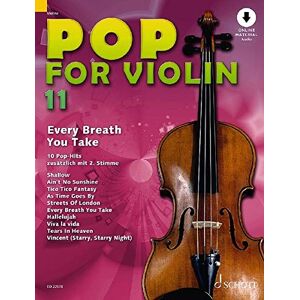 Michael Zlanabitnig - Pop for Violin: Every Breath You Take. Band 11. 1-2 Violinen. Ausgabe mit Online-Audiodatei.