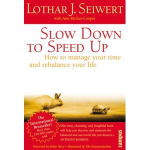 Seiwert, Lothar J. - GEBRAUCHT Slow Down to Speed Up: How to manage your time and rebalance your life - Preis vom h