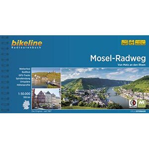 Esterbauer Verlag - GEBRAUCHT Mosel-Radweg: Von Metz an den Rhein, 1:50.000, 306 km, wetterfest/reißfest, GPS-Tracks Download, LiveUpdate (Bikeline Radtourenbücher) - Preis vom 20.05.2024 04:51:15 h