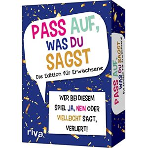 Emma Hegemann - Pass auf, was du sagst – Die Edition für Erwachsene: Wer bei diesem Spiel »Ja«, »Nein« oder »Vielleicht« sagt, verliert!   Das Original. Das perfekte Geschenk für alle ab 18 Jahren