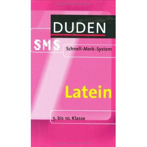 Linda Strehl - GEBRAUCHT Duden Latein SMS: 5. bis 10. Klasse - Preis vom 19.05.2024 04:53:53 h