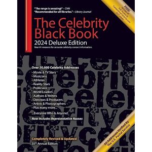 Jordan McAuley - The Celebrity Black Book 2024 (Deluxe Edition): Over 50,000+ Verified Celebrity Addresses for Autographs, Fundraising, Celebrity Endorsements, Marketing, Publicity & More!