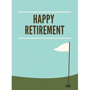 Bell, Lulu And - Golf Retirement Guest Book (Hardcover): Retirement book, retirement gift, Guestbook for retirement, retirement book to sign, message book, memory book, keepsake, golf retirement book, retirement card