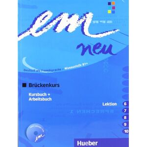 Michaela Perlmann-Balme - GEBRAUCHT em neu 2008 Brückenkurs: Deutsch als Fremdsprache / Kursbuch + Arbeitsbuch, Lektion 6-10 mit Arbeitsbuch-Audio-CD: Deutsch als Fremdsprache Niveaustufe B1. Ein Lehrwerk im Baukastensystem - Preis vom h