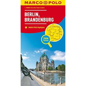 - MARCO POLO Karte Deutschland Blatt 4 Berlin, Brandenburg 1:200 000 (MARCO POLO Karten 1:200.000)