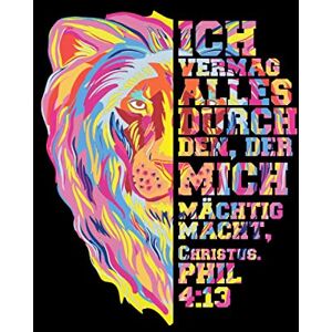 Geschenke, Christliche Hauskreis - GEBRAUCHT Ich Vermag Alles Durch Den, Der Mich Mächtig Macht Christus Phil 4:13: ca. A5 - 6x9 Zoll - Gebetstagebuch LINIERT   notiere deinen Vers des Tages   ...   Hauskreis Tagebuch   Andachtsbuch f - Preis vom 19.05.20