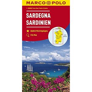 GEBRAUCHT MARCO POLO Karten 1:200.000: MARCO POLO Karte Italien Blatt 15 Sardinien 1:200 000 - Preis vom h