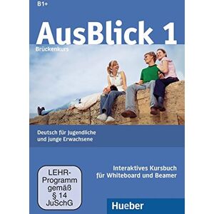 GEBRAUCHT AusBlick 1 Brückenkurs: Deutsch für Jugendliche und junge Erwachsene.Deutsch als Fremdsprache / Interaktives Kursbuch für Whiteboard und Beamer – DVD-ROM - Preis vom 01.06.2024 05:04:23 h